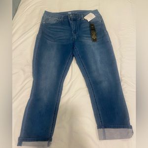 NWT Diane Gilman DG2 stretchy girlfriend jeans